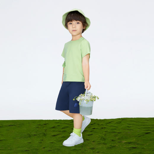 【实体店同款】男童记忆棉凉感裤裤子新款安奈儿童装XB426584 商品图3