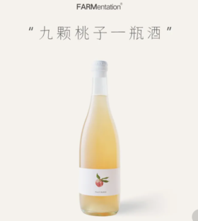 田园酿造水蜜桃起泡酒 750ml