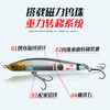 江左飞影路亚铅笔远投沉水铅笔翘嘴鲈鱼鳜鱼重心转移路亚饵 商品缩略图1