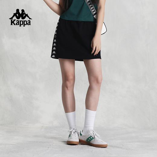 kappa卡帕背靠背新款夏季运动半身裙女跑步短裙美式网球裙子女生K0E42QQ61 商品图0