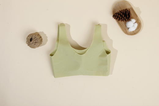 【满2件/99元】【秀黛】条形纹理套头背心舒适文胸L5116069T【门店同款】【如遇缺货自动退款，介意勿拍】 商品图1