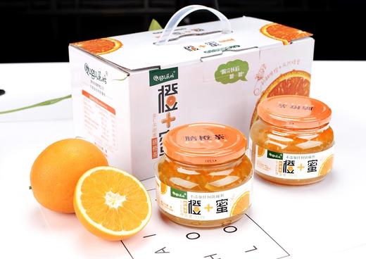 【严选】【秭归脐橙+野生蜂蜜 无防腐剂 三峡特产】屈姑蜂蜜脐橙茶 500G*2罐/提  （厂家直发） 商品图2