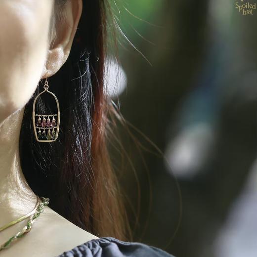 SpoiledBrat Jewelry彩色碧玺耳环 商品图2