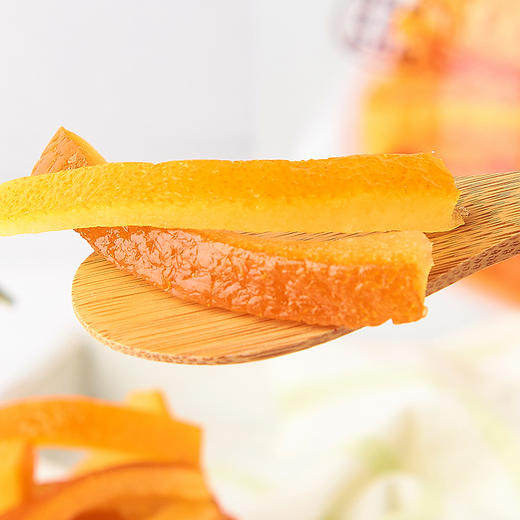 【严选】【秭归脐橙+农家土蜂蜜 入口香甜 有嚼劲 开胃又解乏】屈姑橙皮丝 60G/袋  （厂家直发） 商品图2