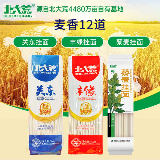 北大荒关东挂面500g 商品图0
