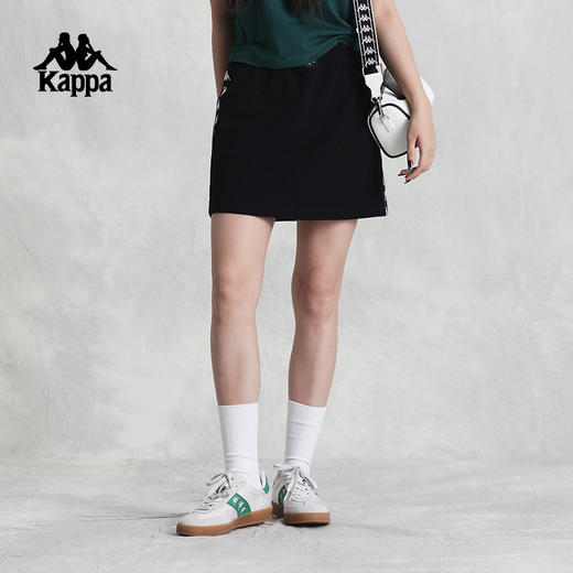 kappa卡帕背靠背新款夏季运动半身裙女跑步短裙美式网球裙子女生K0E42QQ61 商品图3