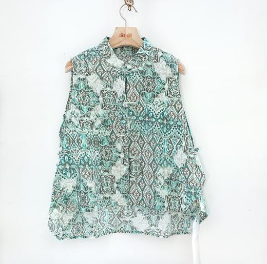 中式马甲（22704058B-苍筤） 商品图0