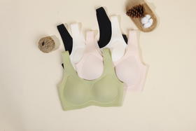 【满2件/99元】【秀黛】条形纹理套头背心舒适文胸L5116069T【门店同款】【如遇缺货自动退款，介意勿拍】