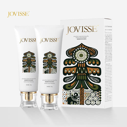 JOVISSE/洁薇丝氨基酸净润洁面乳大皇宫版清洁绵密泡沫到手4支 商品图0