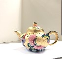 全鎏金双福如意壶