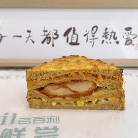 腿排三明治