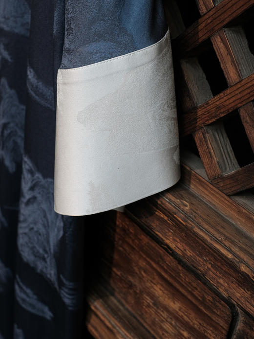 STJINGx凯喜雅x故宫 |千里江山溢彩旗袍连衣裙 商品图9