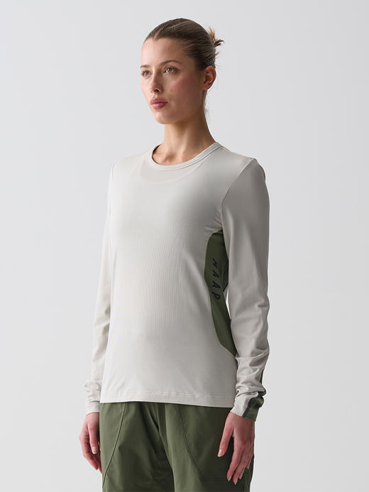 MAAP 女士 Alt_Road Tech LS Tee 晨雾色 骑行速干长袖 商品图0