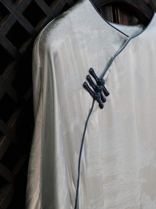 STJINGx凯喜雅x故宫 |千里江山溢彩旗袍连衣裙 商品图9