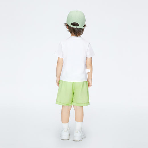 【实体店同款】男童棉麻混纺短裤裤子新款安奈儿童装XB426583 商品图5