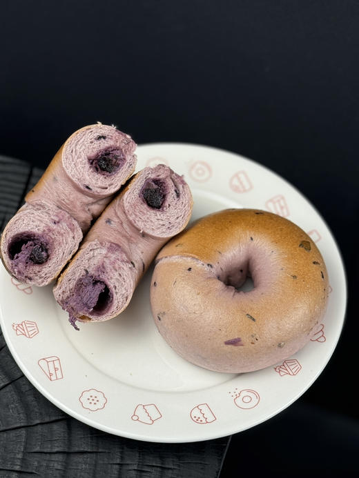 蓝莓乳酪贝果（10点左右陆续出） 商品图1