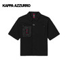 卡帕Kappa Azzurro系列情侣男女短袖衬衫Polo领短袖KCA0SS01 商品缩略图0
