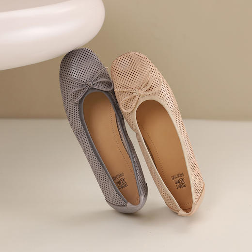 西村名物2024夏季新品真皮镂空包跟洞洞鞋女夏外穿时尚休闲空鞋T24AH11941 商品图8