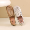 西村名物2024夏季新品真皮镂空包跟洞洞鞋女夏外穿时尚休闲空鞋T24AH13711 商品缩略图0