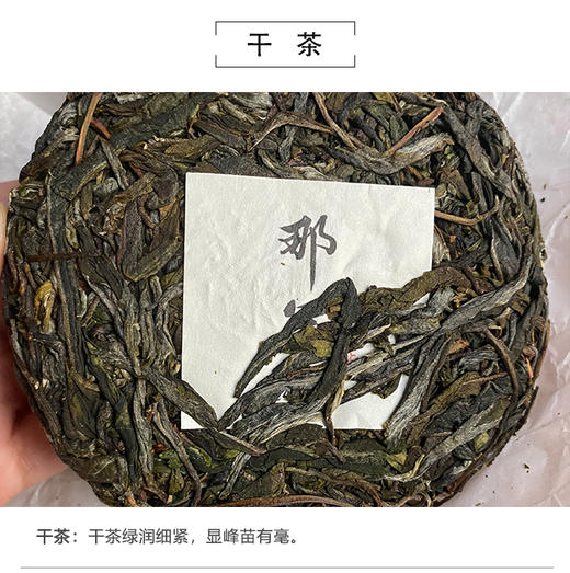 生普 | 千百树【2024年新茶 定制款】那罕古树纯料 春茶 100g/饼 商品图1