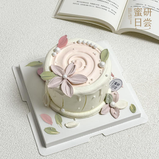 0859 | 春日 “高级简约裱花”蛋糕（提前24小时预定） 商品图3
