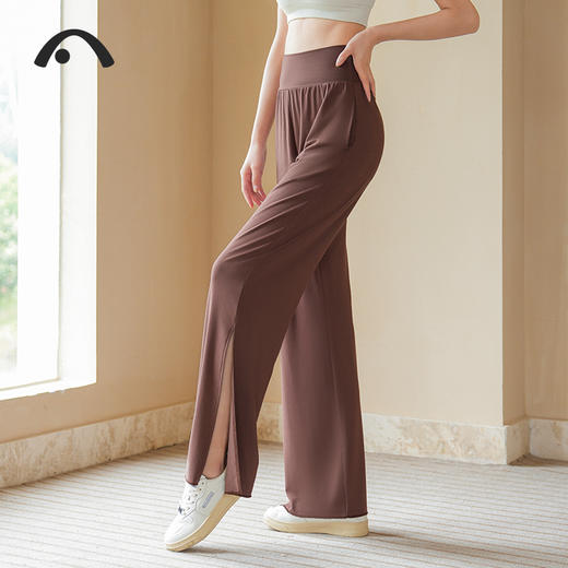 2024爱暇步春夏新品瑜伽运动健身出街普拉提凉感瑜伽裤X24030RS 商品图6