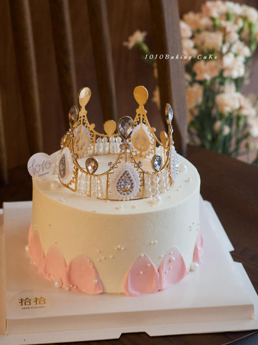 「女孩的粉冠」100%动物奶油（附图6寸·提前3小时预订） 商品图2