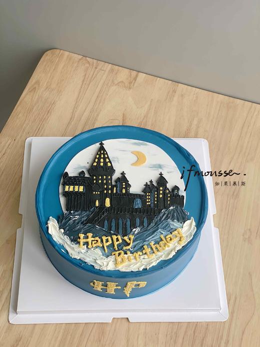 「男孩」手绘 哈利波特城堡 商品图0