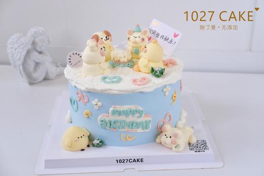 1027CAKE | 立体奶油霜小动物 商品图0