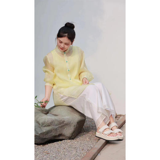 【2026东衣作】小衫（23710347黄白游） 商品图1