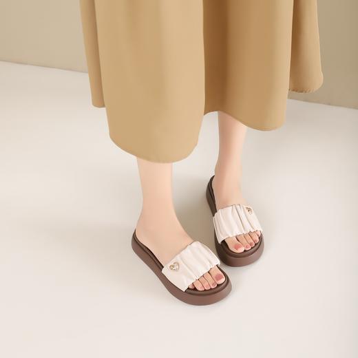 西村名物2024夏季新品女夏外穿时尚休闲凉鞋沙滩拖鞋X24BJ20151 商品图3