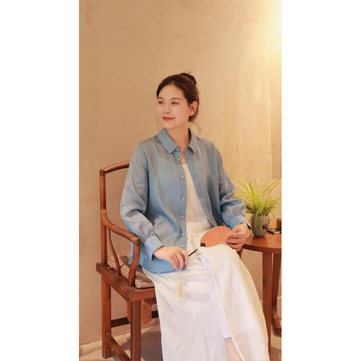 【抖音专属】衬衫（22710377品月） 商品图1