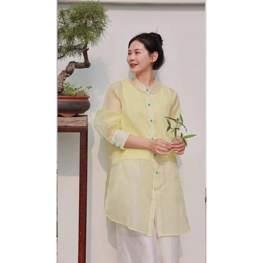 【2026东衣作】小衫（23710347黄白游） 商品图3