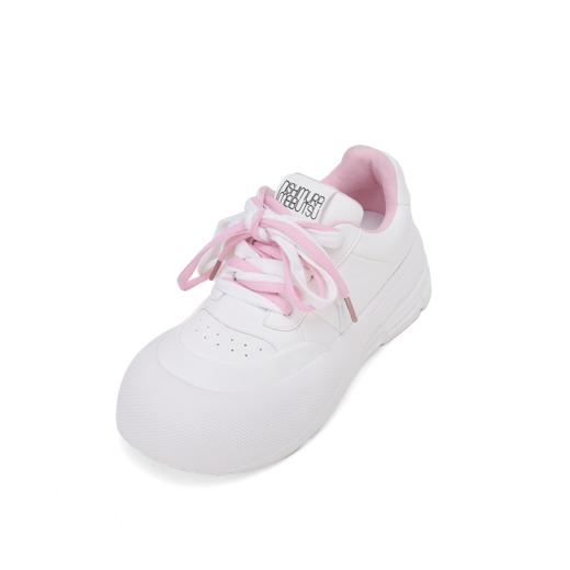 西村名物2024年春季新款厚底超轻系带运动板鞋老爹鞋T24CM36451 商品图6