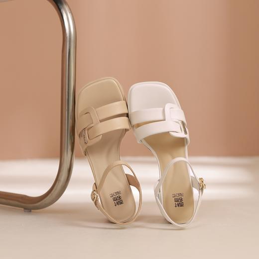 西村名物2024夏季新品镂空包跟洞洞鞋女夏外穿时尚休闲凉鞋X24BG20281 商品图0