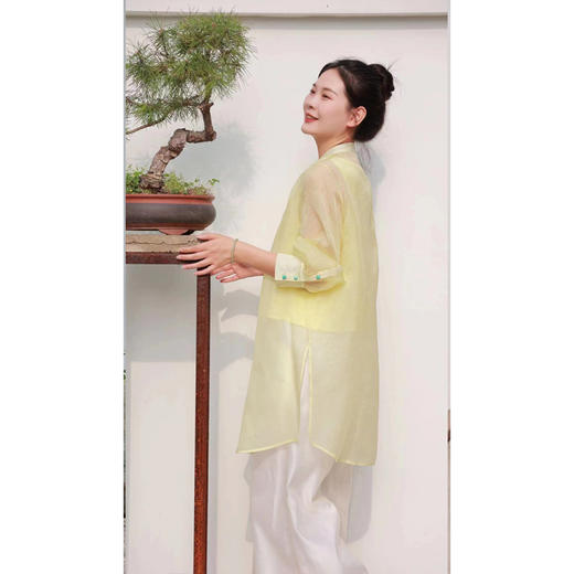 【2026东衣作】小衫（23710347黄白游） 商品图2