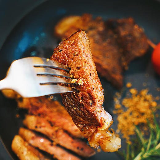 大希地盒装整切调理西冷牛排含酱包共750g 烧烤食材 冷冻牛扒牛肉生鲜 商品图2