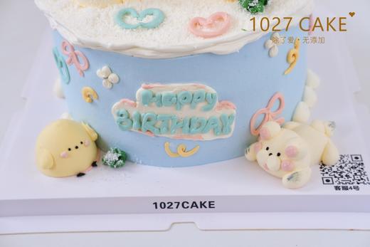 1027CAKE | 立体奶油霜小动物 商品图1