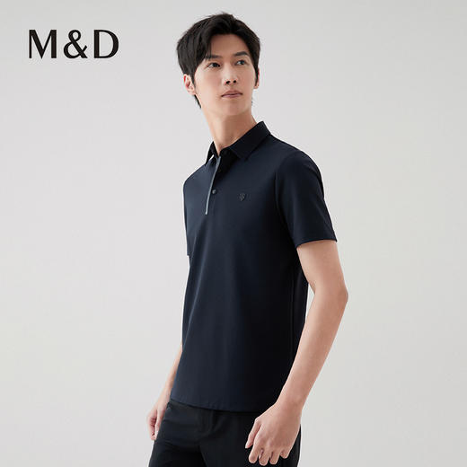 【名盾】轻运动系列POLO衫，小华夫格结构，透气亲肤柔软MXBP22640B 商品图2