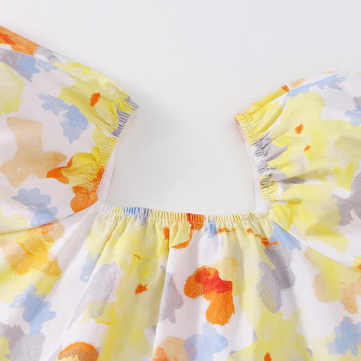 【实体店同款】女童甜美纯棉衬衣短袖上衣新款安奈儿童装AG421864 商品图4