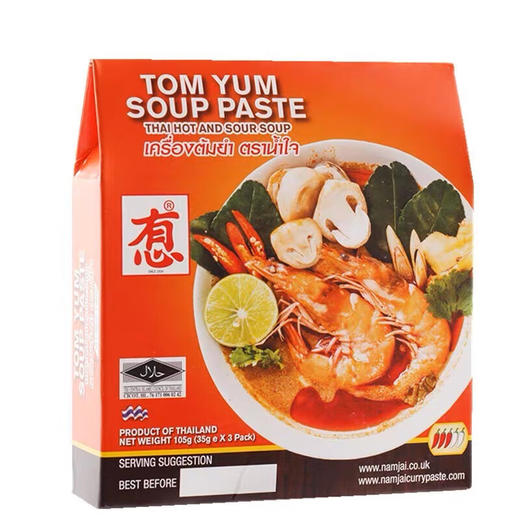 105g泰国有心牌冬阴功汤酱（调味酱） 商品图0