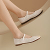 西村名物2024夏季新品平底玛丽珍单鞋时尚休闲单鞋T24AE11091 商品缩略图3