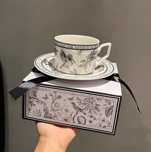 半夏花咖啡杯碟 商品图4