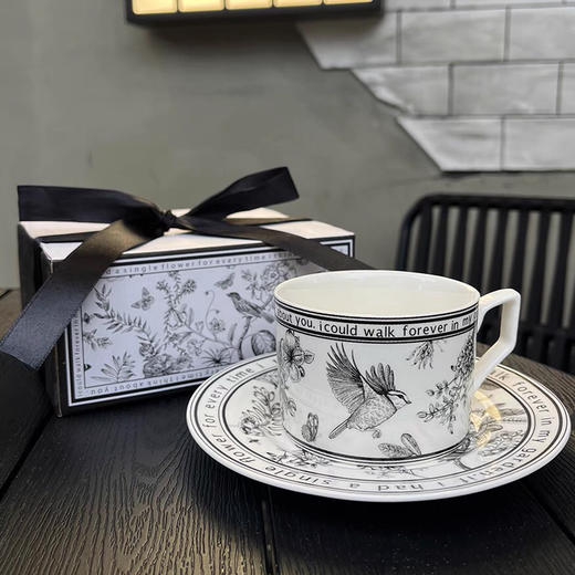 半夏花咖啡杯碟 商品图3