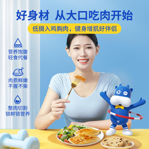 【同款第二件0元】小牛凯西三种口味鸡排11袋装（100g/袋）（同款拍2件自动减免1件的价格！）不参与赠品礼包活动 商品图2
