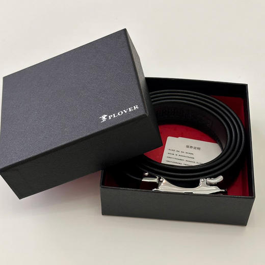 父亲节专享！香港 PLOVER啄木鸟自动扣腰带 高端商务休闲 男士皮带系列 商品图6