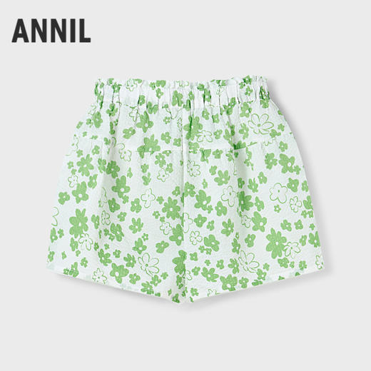 【实体店同款】女童甜美泡泡短裤裤子新款安奈儿童装XG426600 商品图1