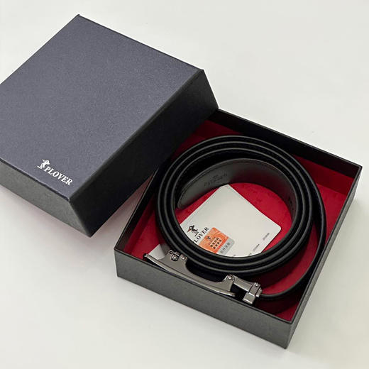 父亲节专享！香港 PLOVER啄木鸟自动扣腰带 高端商务休闲 男士皮带系列 商品图9