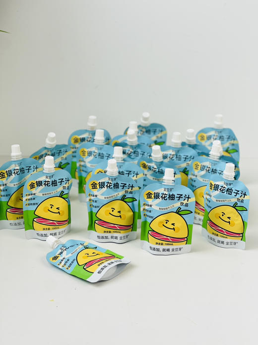 金豆芽【金银花柚子汁】酸酸甜甜，配料表干净 商品图5