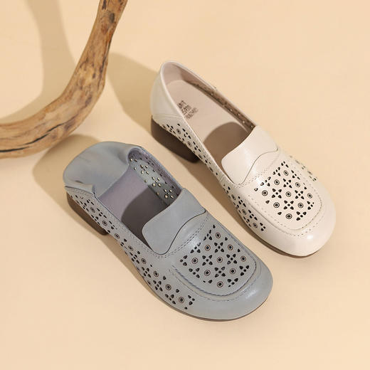 西村名物2024夏季新品镂空包跟洞洞鞋女夏外穿时尚休闲空鞋T24AH12011 商品图7